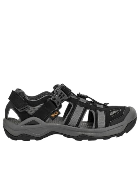 Teva Men\'s Gray Black Omnium 2 Quick Dry Close-Toe Fisherman Sandal Size 9 main image 4